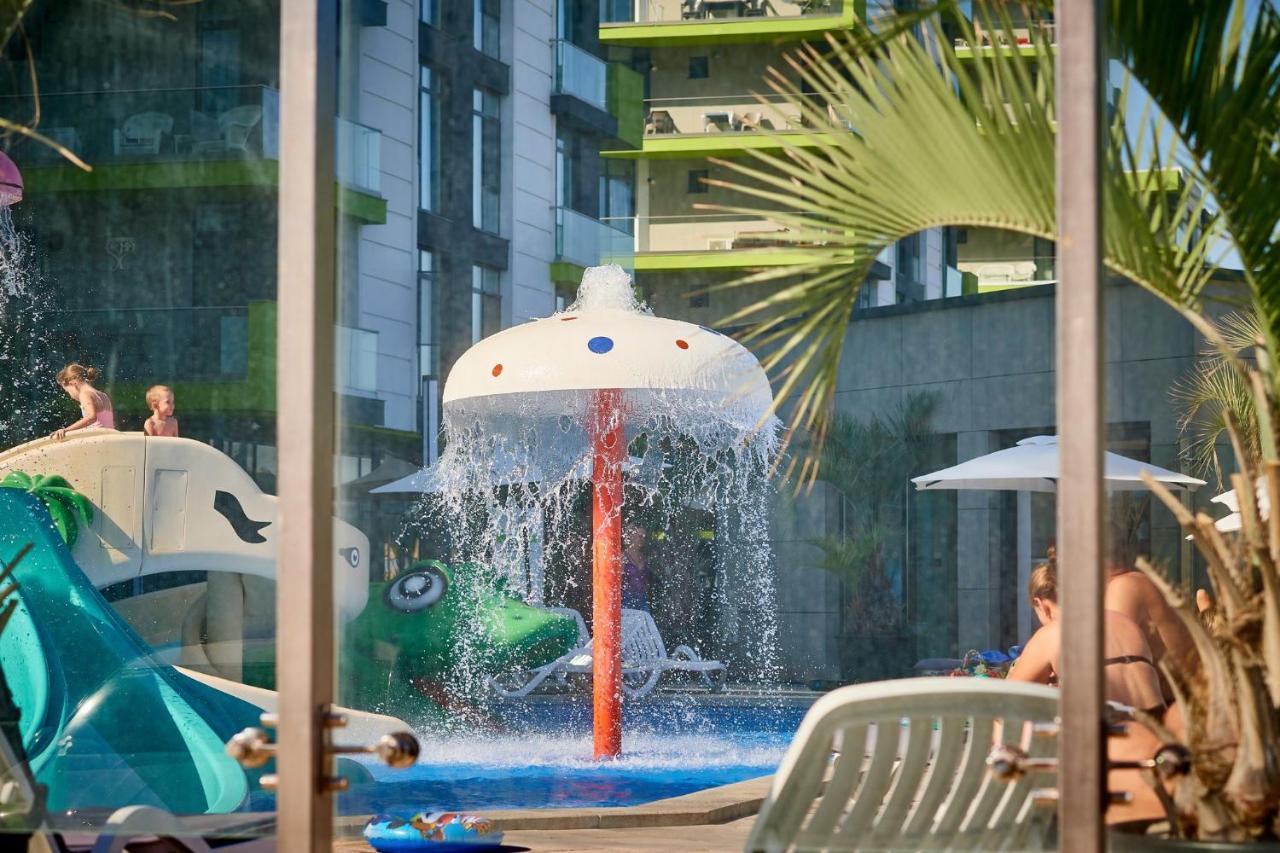 Aquamarin 2Bd Apt Spa N Pools Beach Resort Năvodari Exterior foto
