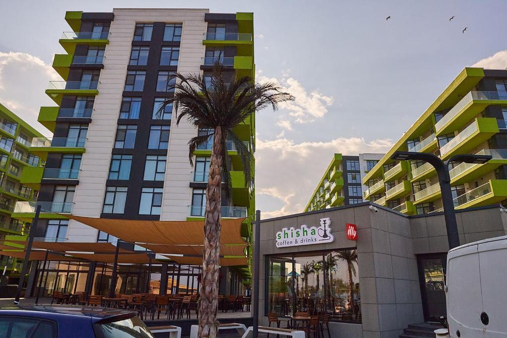 Aquamarin 2Bd Apt Spa N Pools Beach Resort Năvodari Exterior foto