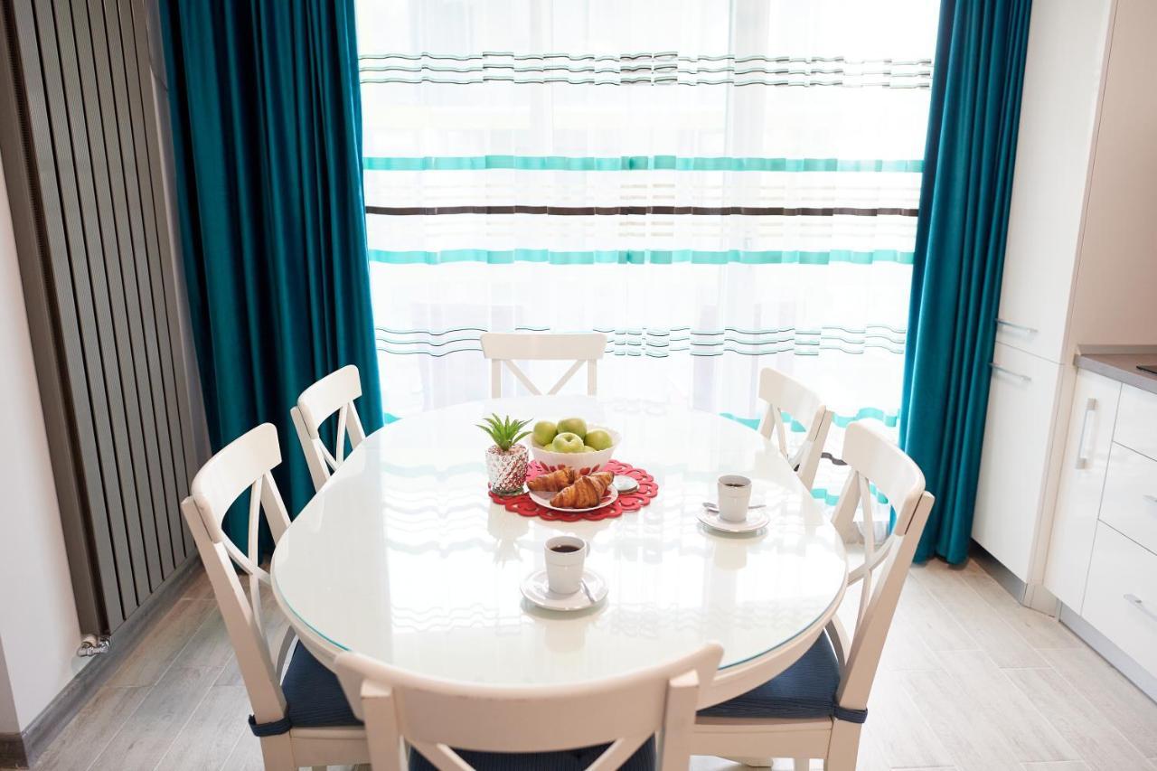 Aquamarin 2Bd Apt Spa N Pools Beach Resort Năvodari Exterior foto